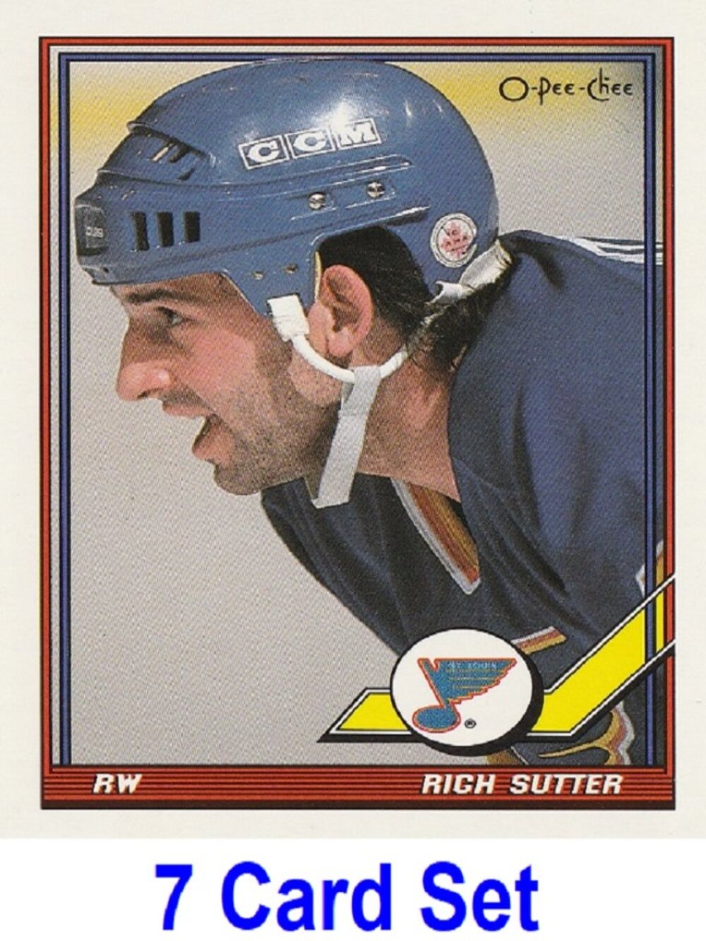 Rich Sutter Hockey Card Collection